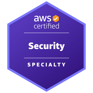 AWS Certified Security – Specialty badge